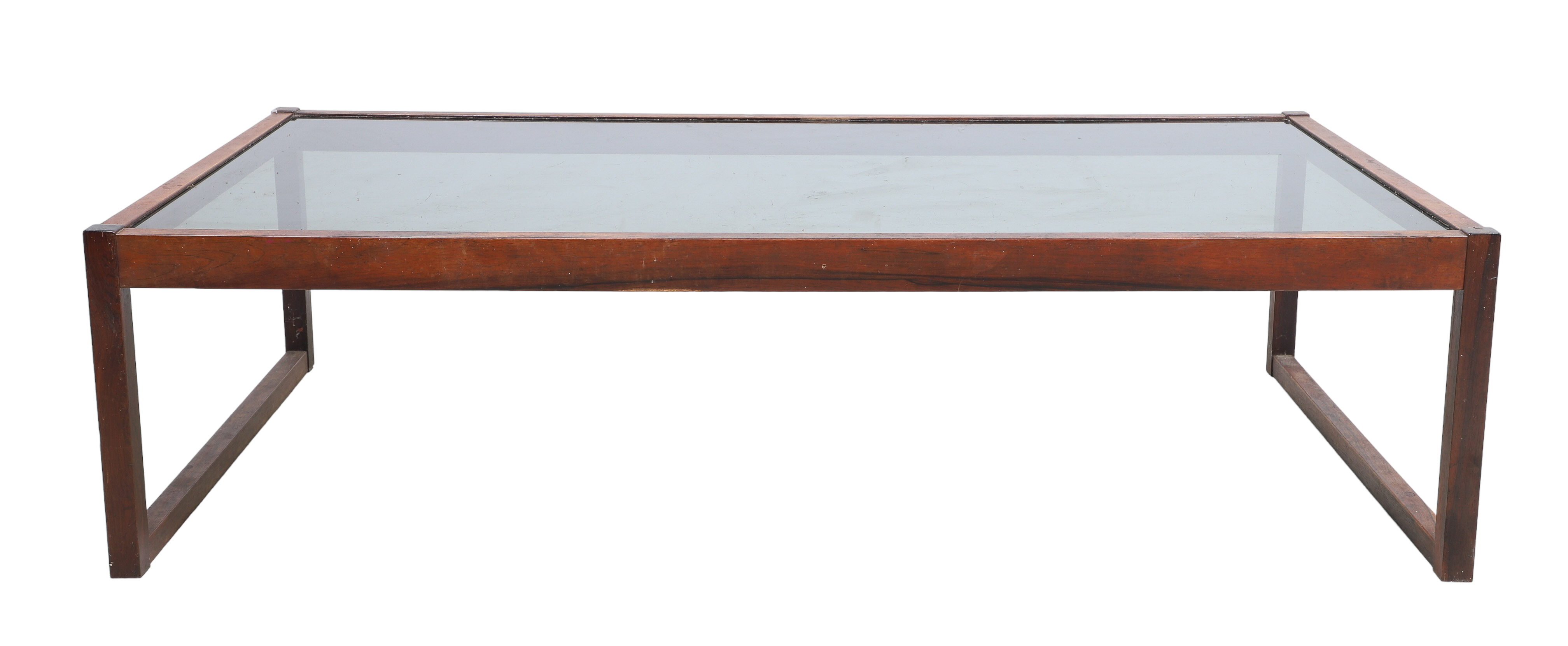 Modern Design rosewood glass top
