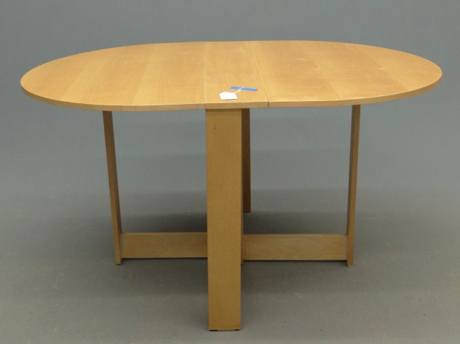Modern dropleaf table. Top 6