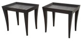 MODERN EBONIZED WENGE GALLERIE