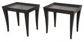 MODERN EBONIZED WENGE GALLERIE
