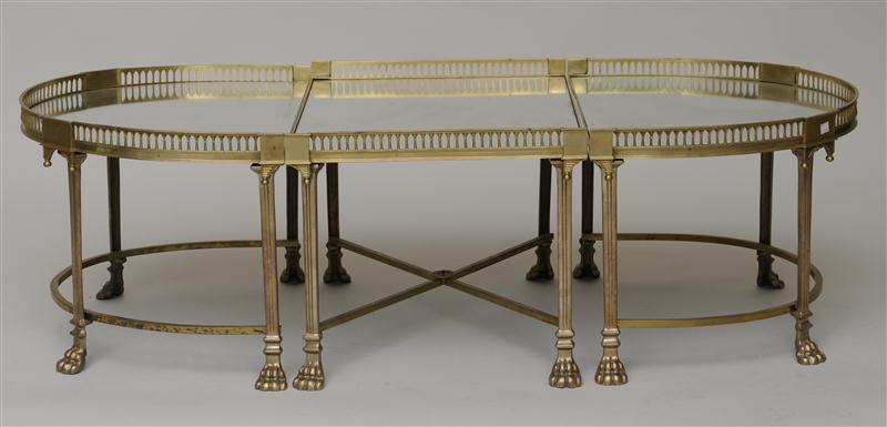 MODERN EMPIRE STYLE GILT-BRONZE AND