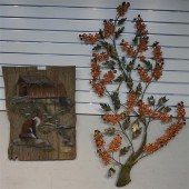 MODERN ENAMELED SHEETMETAL FLO