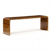 MODERN EXOTIC WOOD WATERFALL C