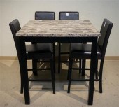MODERN FAUX GRANITE TOP EBONIZ