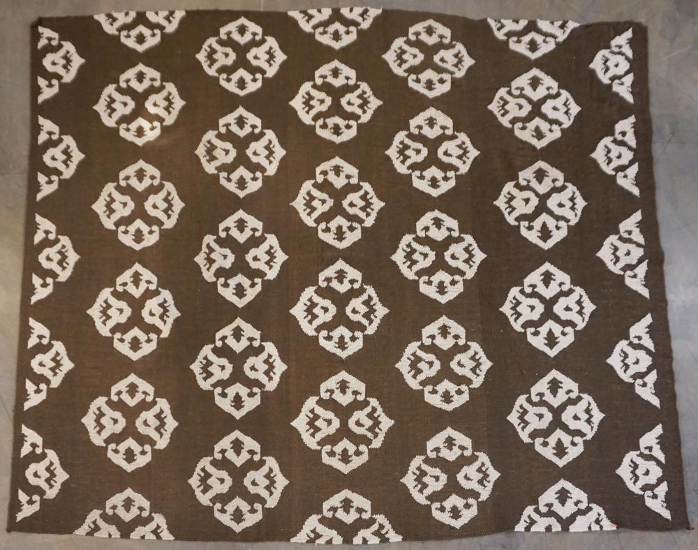 MODERN FLATSTITCH WOVEN RUG, 9 FT 9