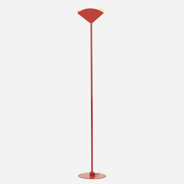 Modern. Floor lamp. enameled steel.