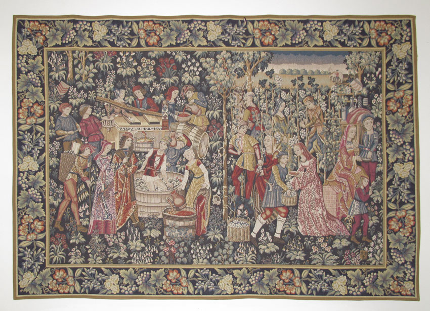 MODERN FRENCH WOVEN TAPESTRY: ''Les