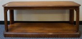 MODERN FRUITWOOD DAVENPORT TAB