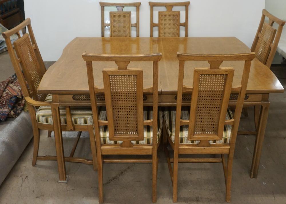 MODERN FRUITWOOD EXTENSION TABLE