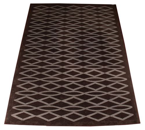 MODERN GEOMETRIC BROWN &AMP; GRAY