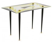 MODERN GEOMETRIC GLASS & METAL