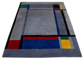 MODERN GEOMETRIC RUG, 7&#039;