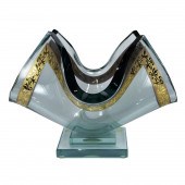 MODERN GILT BANDED HANDKERCHIE