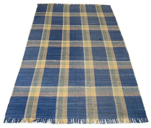 MODERN GINGHAM RUG, 9&#039;