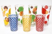 MODERN GLASSWARE INCL VHF, GRO