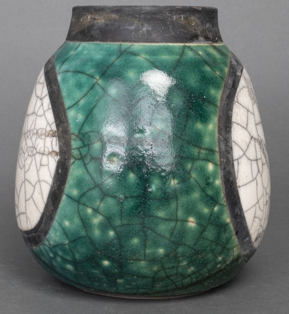 MODERN GLAZED CERAMIC ART POTTERY