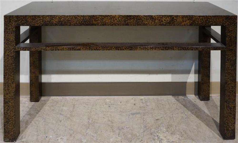 MODERN GOLD AND BLACK SPECKLED