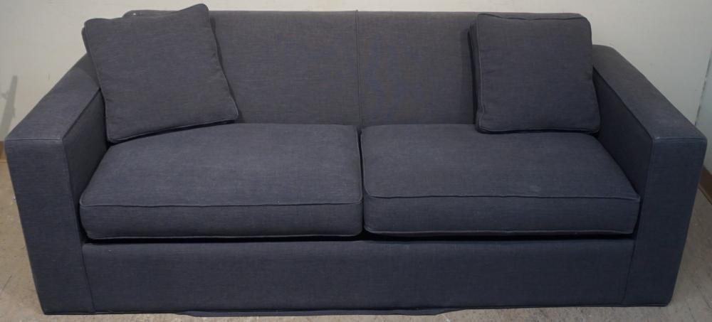 MODERN GRAY UPHOLSTERED SLEEPER