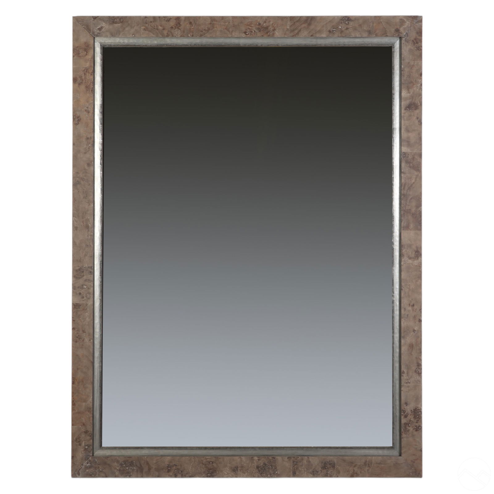 MODERN GRAY VENEER BURL WOOD