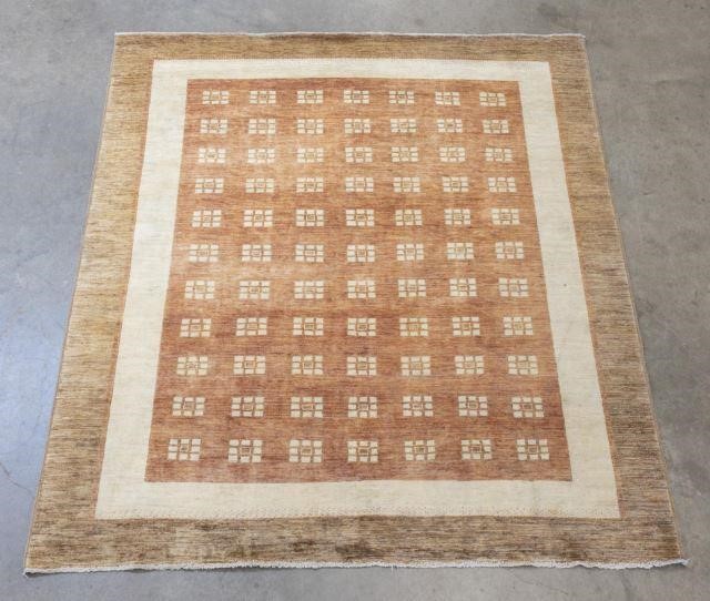 MODERN HAND-TIED TIBETAN RUG,