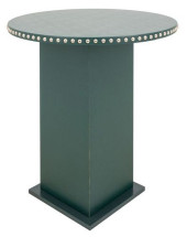 MODERN HIGH TOP TABLE. UPHOLST