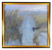 MODERN IMPRESSIONIST OIL ON CA