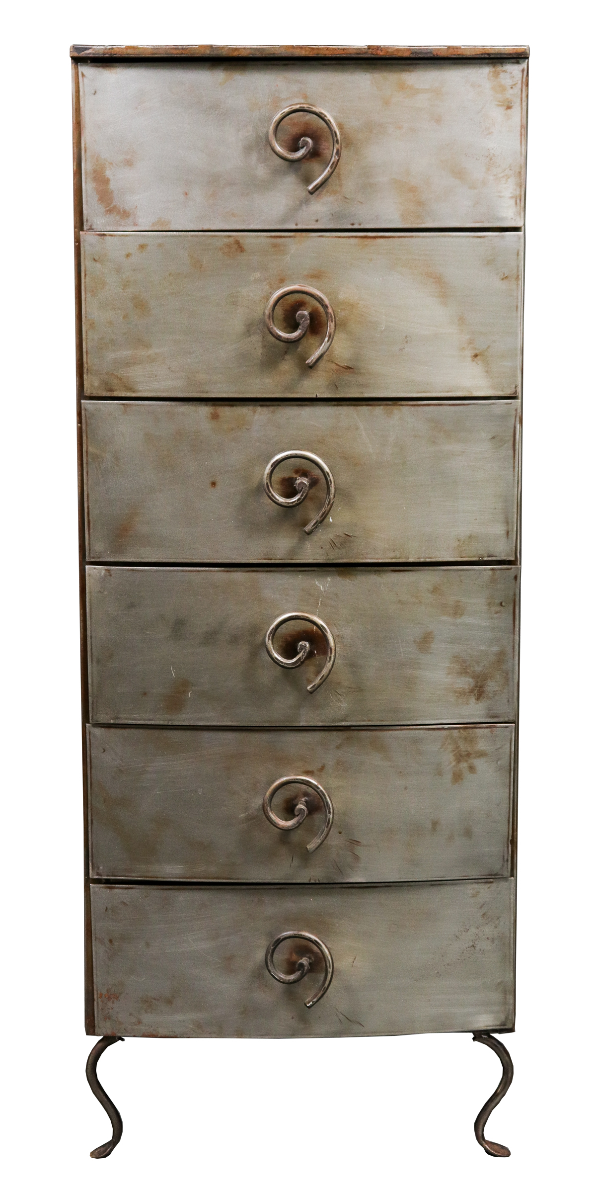 MODERN INDUSTRIAL BRUSHED METAL