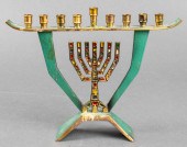 MODERN ISRAELI JUDAICA BRASS &