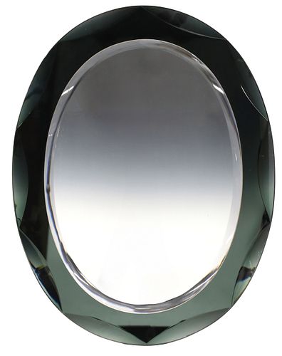 MODERN ITALIAN MURANO BEVELED GLASS