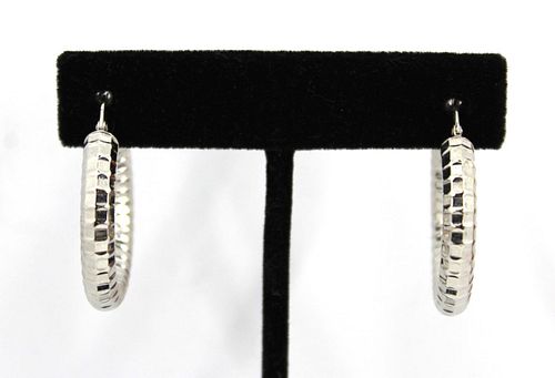 MODERN ITAOR DESIGNER 14K WHITE