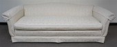 MODERN IVORY UPHOLSTERED SOFA