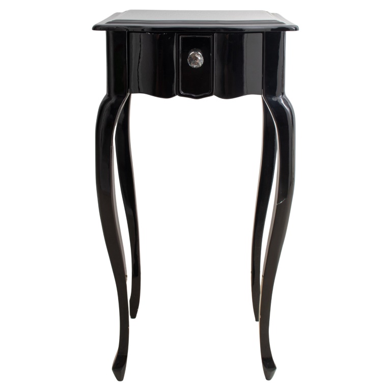 MODERN JAPONISME BLACK LACQUERED