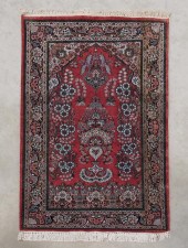MODERN KASHMIRI HAND KNOTTED W