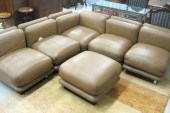 MODERN LEATHER MODULAR CORNER
