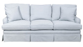 MODERN LIGHT BLUE CUSTOM UPHOL