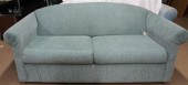 MODERN LIGHT GREEN UPHOLSTERED