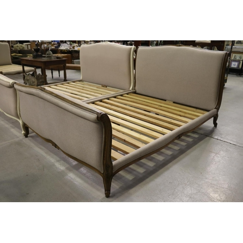 Modern Louis XV style queen bed