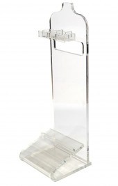 MODERN LUCITE VALET STANDModer