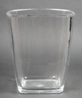 MODERN LUCITE WASTEBASKET BIN