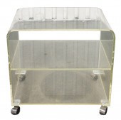 MODERN LUCITE WATERFALL SERVIN
