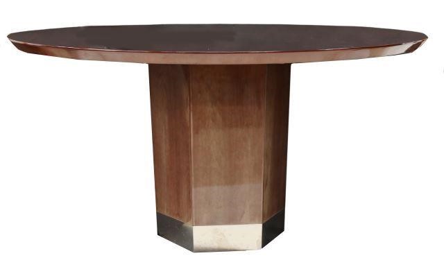 MODERN MAHOGANY FINISH CENTER