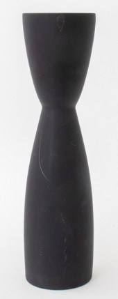 MODERN MATTE BLACK GLAZED WAIS