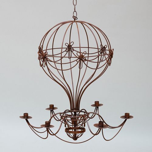MODERN METAL HOT AIR BALLOON-SHAPED