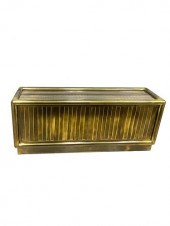 MODERN MID CENT GOLD BRASS CRE