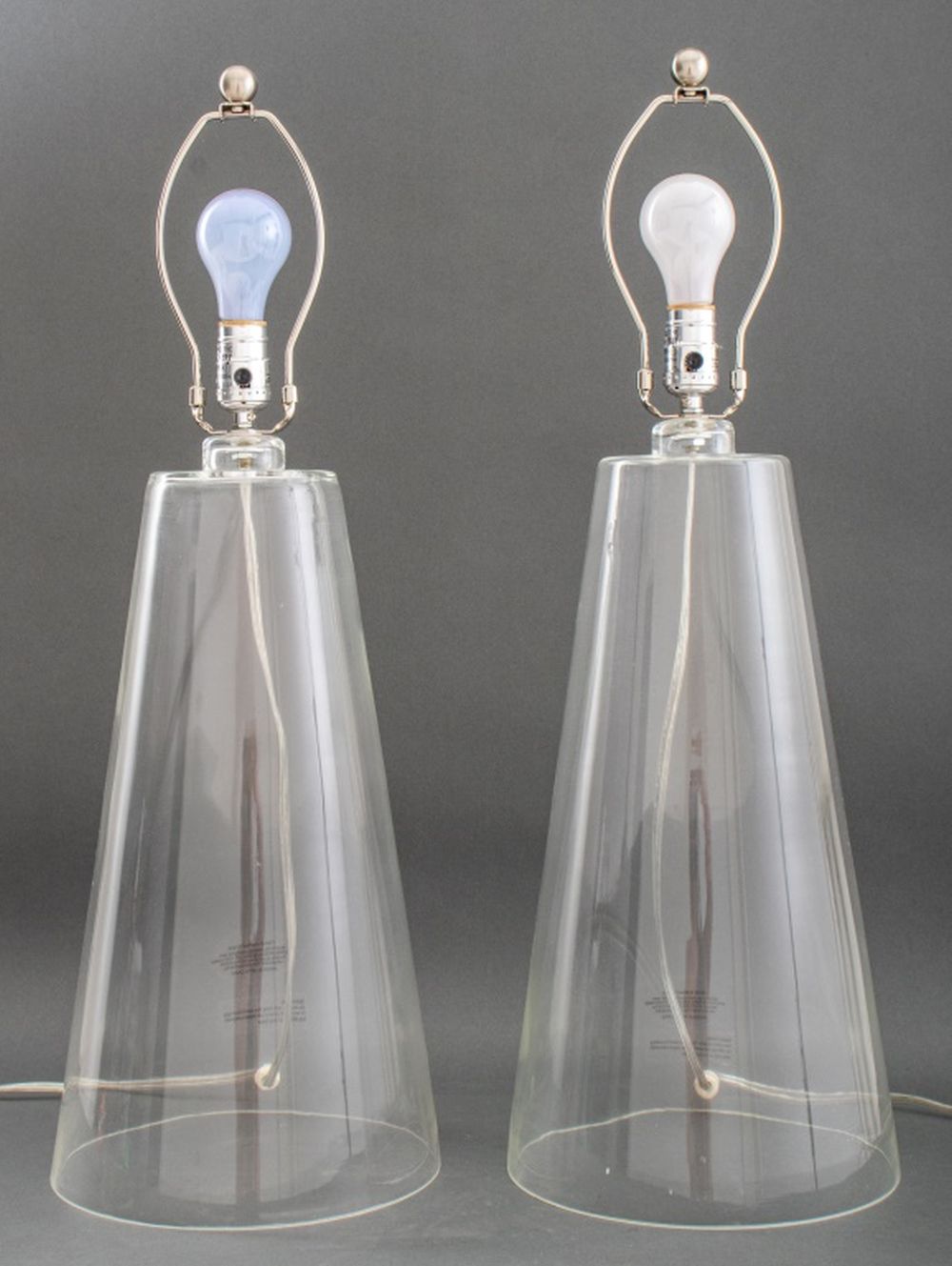 MODERN MINIMALIST GLASS CONE