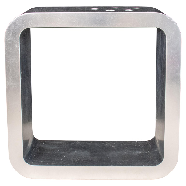 MODERN MINIMALIST SILVERED