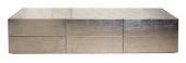 MODERN MINIMALIST SILVERED CRE