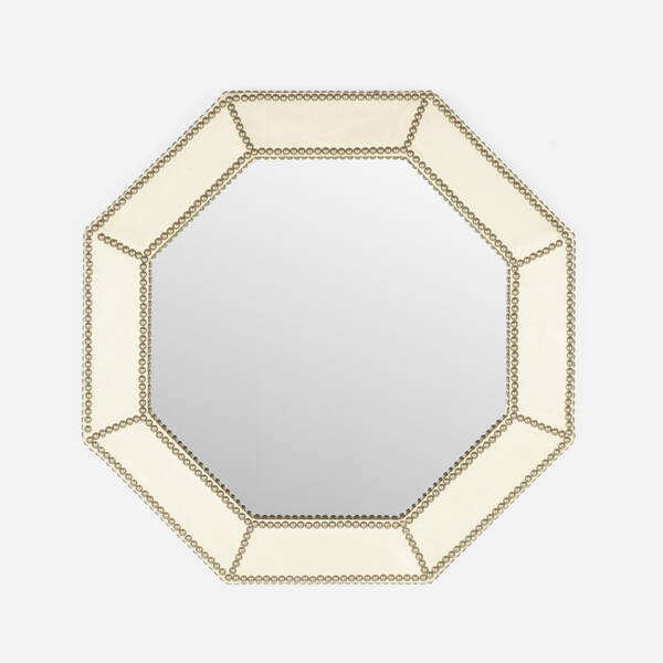 Modern. Mirror. c. 1965, Naugahyde,