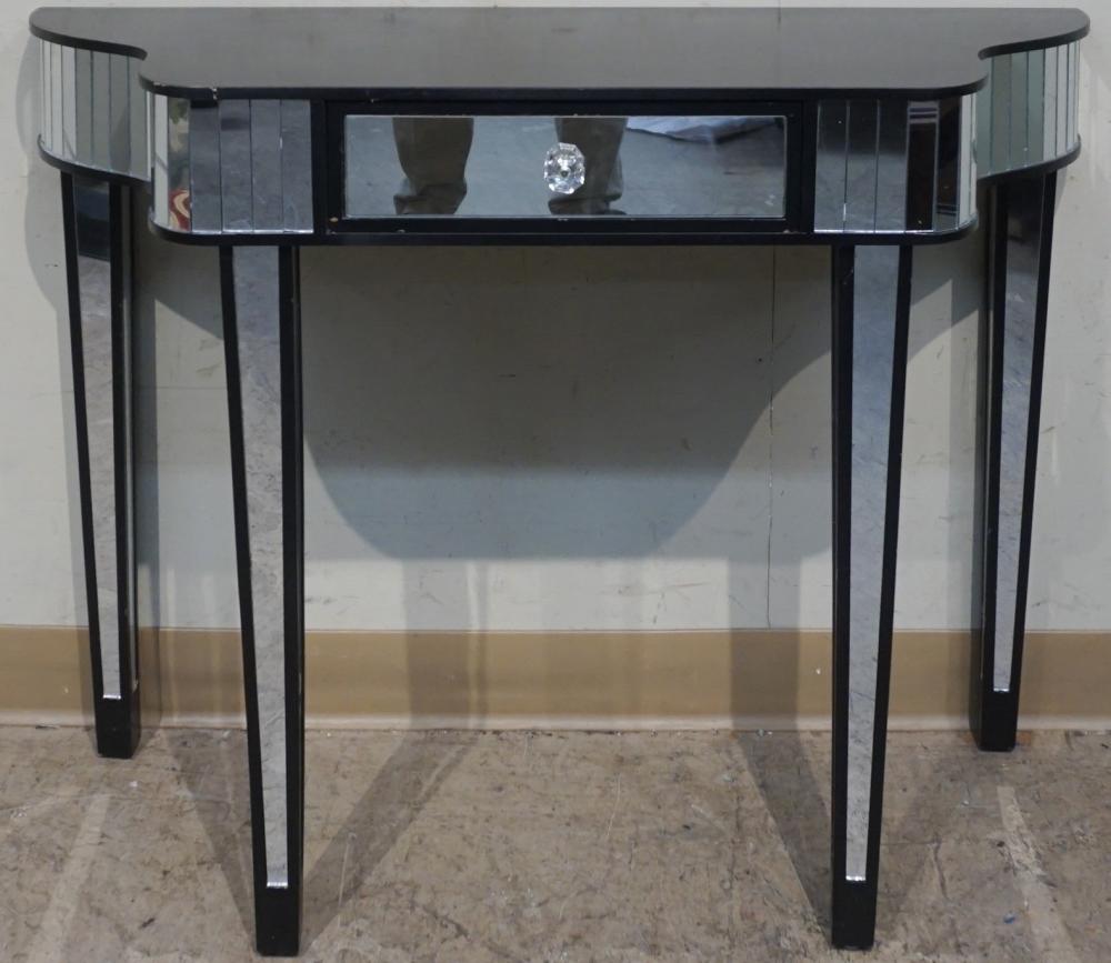 MODERN MIRRORED EBONIZED WOOD