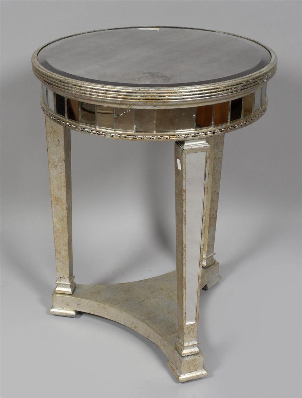 MODERN MIRRORED ROUND TABLEMODERN
